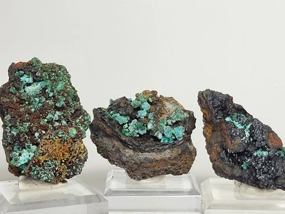 Malachite after Azurite Pseudomorph, Omega Mine, Arizona MAL5 - Image 1 of 4