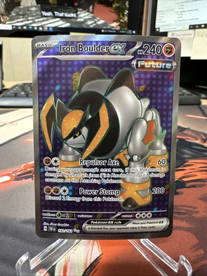 Iron Boulder ex 192/162 Sv05: Temporal Forces Holo - Image 1 of 2
