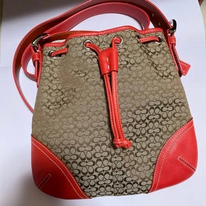 Bag COACH coach mini signature shoulder bag one shoulder - Picture 1 of 5