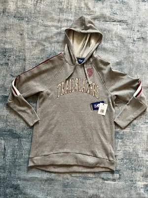 ¡NUEVO CON ETIQUETAS! NBA Gris Jaspeado Portland Trailblazer Lentejuelas Polar Sudadera con Capucha Mediana Foto 1 de 4
