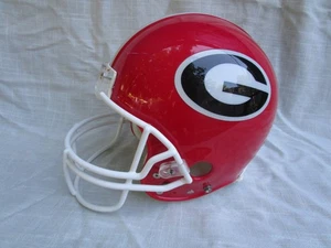 Vintage 1990s UGA Georgia Bulldogs Dawgs Riddell VSR-4 Football Helmet Size L - Picture 1 of 9