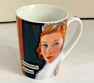 Tazza da caffè in porcellana Anne Taintor "Disabili domestici" 4" - Foto 1 di 3