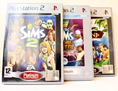 The Sims 2 + Fuori Tutti + Island per PS2 - PlayStation 2 “platinum” Ita. - Immagine 1 di 4