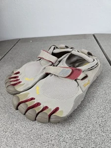 Vibram Fivefingers TrekSport W4423 Trail Running Tan Toe Shoe Men's 6.5 EU 39 - Picture 1 of 8