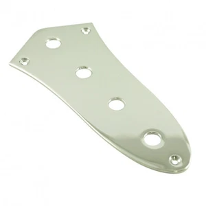 Jazz Bass Control Plate Nickel for USA Fender Wdmusic - Picture 1 of 3