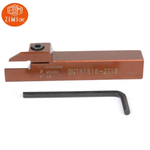 DGTR1616-2T18 lathe External Turning Tool Holder For DGN2002 cutting insert 2MM - Picture 1 of 5