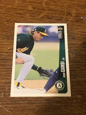 1996 Collector's Choice MLB Jason Giambi #243 - Image 1 of 2