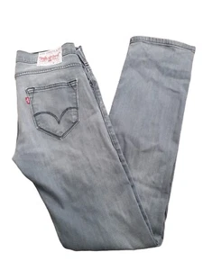 Levi Jeans Grey Slim Straight 29×34 - Picture 1 of 8