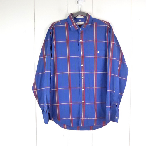 Camicia Christian Dior vintage uomo taglia L manica lunga abito con bottoni business casual