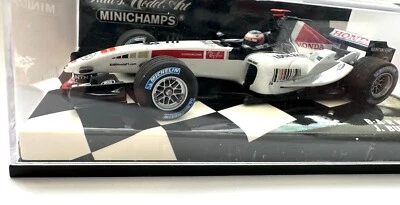 Formel 1 Sammler Modell Auto Minichamps 1:43: B.A.R Honda 007 J. Button (W401) - Bild 1 von 4