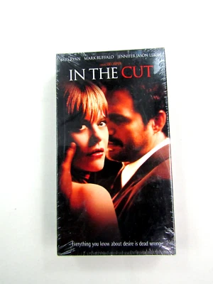 VTG In the Cut VHS Video Tape Suspense Drama Watermark 2004 Meg Ryan Sealed New - Image 1 of 4