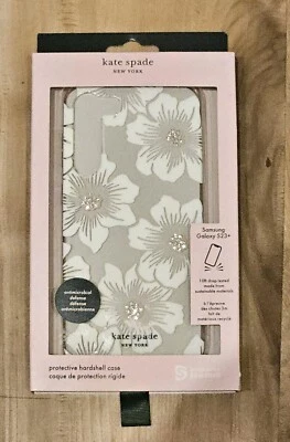 Kate Spade Nueva York - Funda Rígida para Samsung Galaxy S23+ - Hollyhock Floral Foto 1 de 4