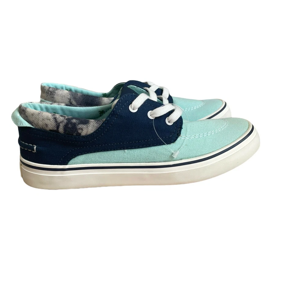 O’ Neill Mujer Azul Punta Redonda Parte Superior Baja Con Cordones Zapatillas Zapatos Talla 6 Foto 1 de 4