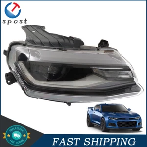 Clear HID w/LED DRL Headlight For Chevrolet Camaro 2016-2022 Headlamp Passenger - Picture 1 of 12