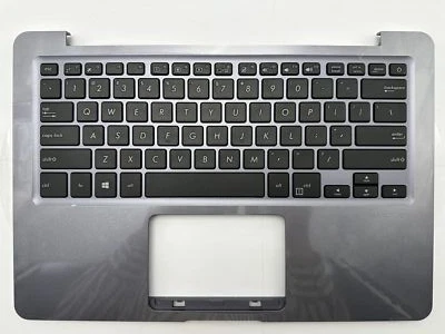 Nuevo Para Asus X411 X411U Serie S4100 Palmret Teclado EE. UU. Cubierta Superior Foto 1 de 2