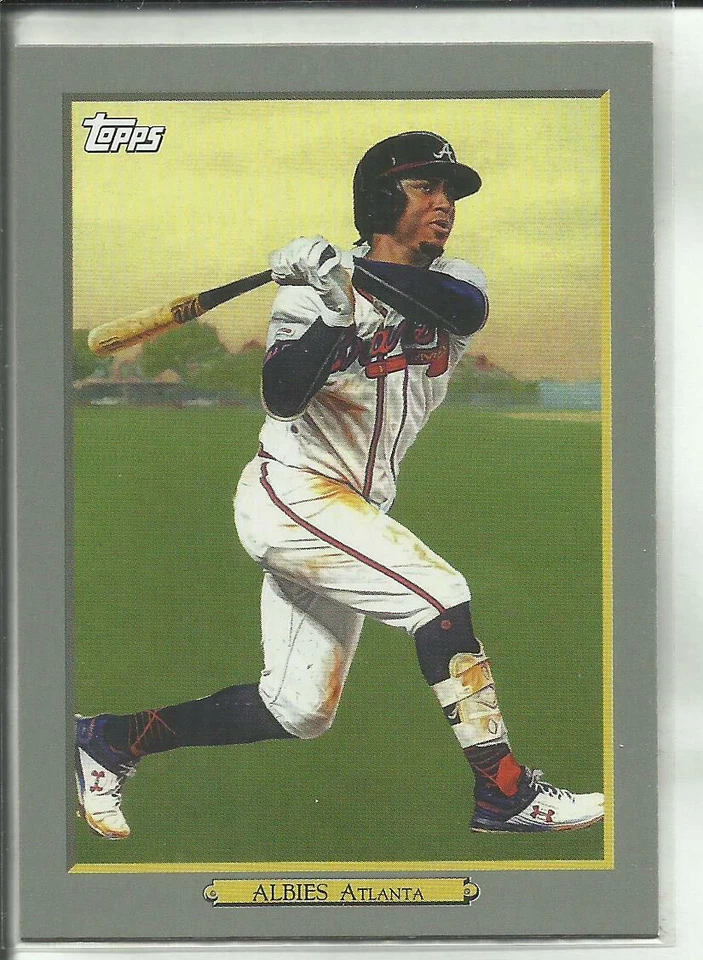 2020 Topps Update Series Turkey Red #TR-3 Ozzie Albies Atlanta Braves - Image 1 of 2