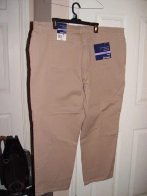 Plus Basic Editions Classic Fit Tan Pants Size 26W Avg - Image 1 of 4