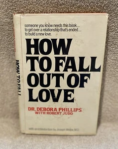 Pre Owned Vintage First Edition How To Fall Out Of Love Hardcover Book 1978 - Picture 1 of 5