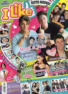 I LIke 2016 25#Benji & Fede,Ariana Grande,Shawn Mendes,Martina Stoessel,BTR,iii - Foto 1 di 1