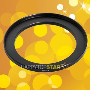 62-77 mm 62mm Male to 77mm Female 62mm-77mm Step-Up Coupling Ring Adapter Lens