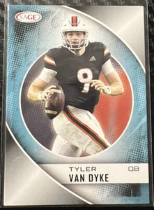 2023 SAGE Low Series #5 Tyler Van Dyke   Miami Hurricanes