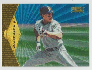 RICKEY HENDERSON Padres 1997 Pinnacle MUSEUM COLLECTION #104 Rare SP Parallel - Picture 1 of 2