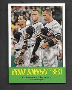 DEREK JETER  2012 TOPPS HERITAGE BRONX BOMBERS BEST #173 NEW YORK YANKEES   - Picture 1 of 1