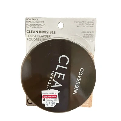 Covergirl Clean Invisible Loose Powder 115 Translucent Medium - Image 1 of 4