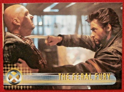 X-MEN THE MOVIE - Card #18 - The Feral Fury - Topps 2000 - Image 1 of 2