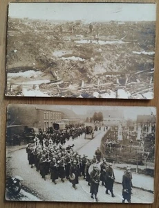 2 Fotokarten Westvleteren Schlacht bei Merckem Krieg 1914-1918 Belgien WW1 - Bild 1 von 5