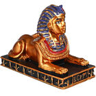 Resin Mini Sphinx Statue - Egyptian God Collectible Desktop Decor