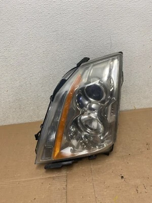 Halogen 2008 to 2014 Cadillac CTS Headlight Left Driver LH  Side Oem O0457 DW - Image 1 of 4