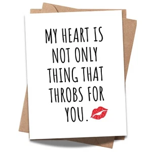 Sexy Romantic Card for Him or Her – Handmade in USA - Picture 1 of 7