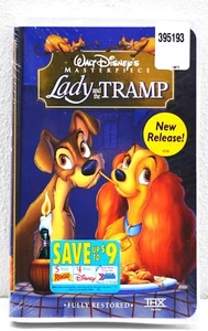 LADY AND THE TRAMP   VHS  Walt Disney Masterpiece  14673 - Picture 1 of 4