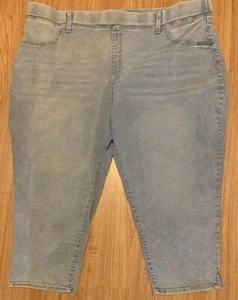Terra & Sky NEU 4X 28W-30W Pull On Capri Jegging Baumwolle Bld 52X23 Stretch 000 - Bild 1 von 8