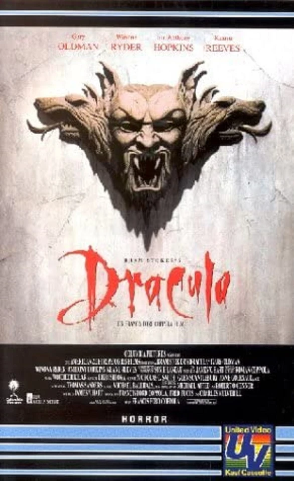 Bram Stoker‘s | Dracula | United Video UV | 1993 | VHS - Bild 1 von 1