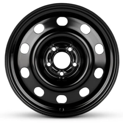 New Wheel For 2006-2011 Ford Crown Victoria 17 Inch Black Steel Rim - Image 1 of 4