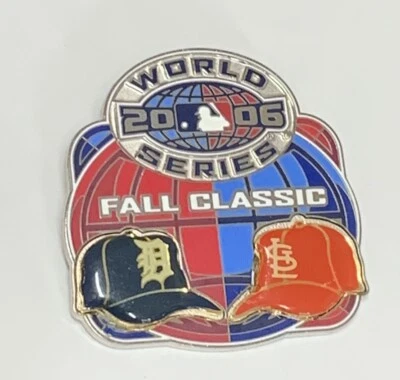 Detroit Tigers Vs St. Louis Cardinals Pin  2006 World Series Lapel Pin - Image 1 of 3