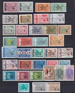 Europa CEPT 1965 año completo 36 sellos 19 países montado estampilla en muy buen estado - Imagen 1 de 1