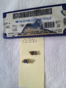 9 NUOVI INSERTI IN CARBURO DI PRIMA TACCA TELEDYNE NG 2094L.  GRADO TP21. MADE IN USA {Q306} - Foto 1 di 2
