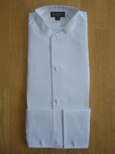 NWOT Brooks Brothers Golden Fleece Detachable Collar Formal Shirt USA  17-35 - Picture 1 of 7
