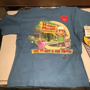 Disney store playhouse handy manny short sleeved tee shirt 2-3 years new tagged - Picture 1 of 6