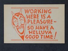 Rare Unused Unposted Vintage 1940s Comic Postcard in Excellent Condition