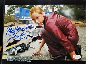 Kristanna Loken Terminator 3 Signed  8x10 PHOTO JSA COA - Picture 1 of 7