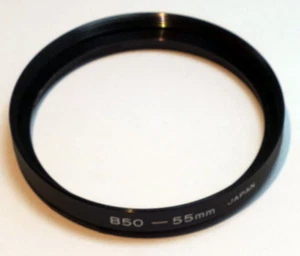 B57 B50 to 55mm filter step-up ring for Hasselblad Bayonet filter adapter - 500 - Picture 1 of 7