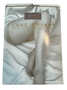 Lane Bryant Daysheer Control Top Beige Size D VTG Nylon  - Picture 1 of 2