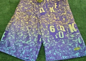 Boys size 18 Nike 6.0 swim board shorts logo print - Picture 1 of 2