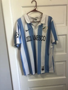 Malaga CF 2012 Champions League Football Soccer Jersey Shirt L Kit Futbol Spain - Picture 1 of 9
