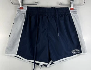 RON JON SURF SHOP Womens Shorts Medium Blue White Athletic Short Draw String - Picture 1 of 10