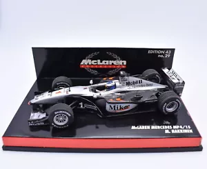 Modellino auto Formula 1 F1 1:43 McLaren Mercedes MP4-15 Minichamps Hakkinen - Foto 1 di 4